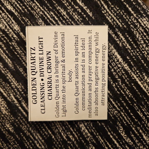 Golden Rutile Quartz Ring - Picture 2 of 5